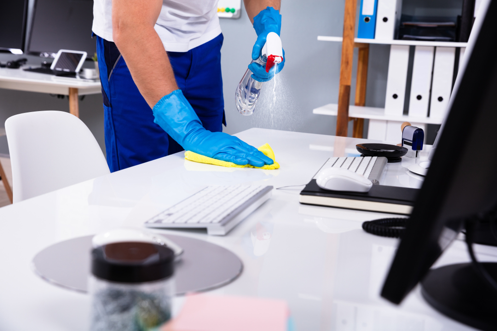 How to clean the office | Cleaning office workspace