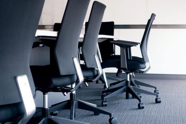 office chairs in meeting room